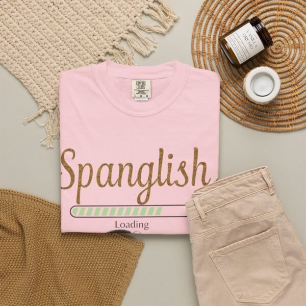 18020403714976942262_2048.jpeg Spanglish Loading T-Shirt — Cómo Se Dice? Graphic Tee for Bilingual & Latino Culture Lovers