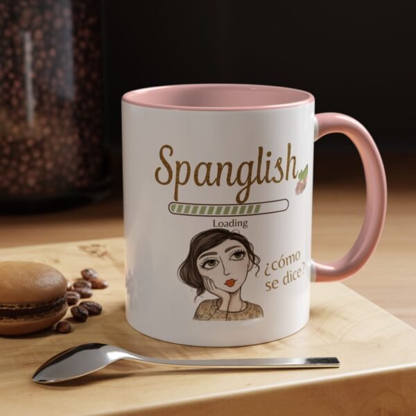 18077293553637319537_2048.jpeg Spanglish Coffee Mug – "¿Cómo se dice?" Accent Ceramic Mug (11/15 oz)