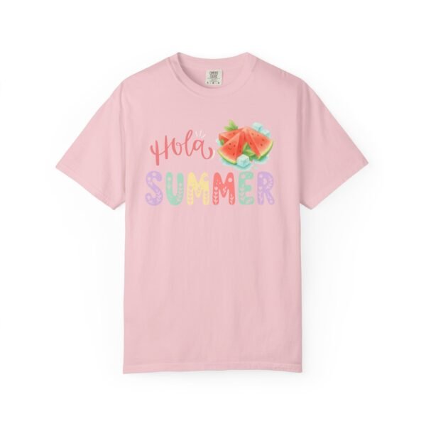 2130541298032238920_2048.jpeg Hola Summer Watermelon Shirt | Cute Summer Graphic Tee | Spanglish Summer Shirt | Beach Vacation Tee | Colorful Summer T-Shirt