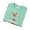2398422992005022759_2048-1.jpeg Teacher Peach T-Shirt — "Ms. ARNOLD" Personalized Floral Apple Tee