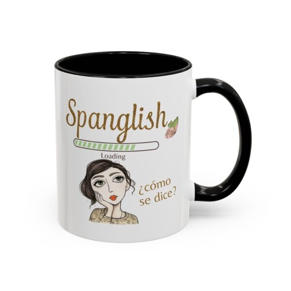 240753121335554296_2048.jpeg Spanglish Coffee Mug – "¿Cómo se dice?" Accent Ceramic Mug (11/15 oz)