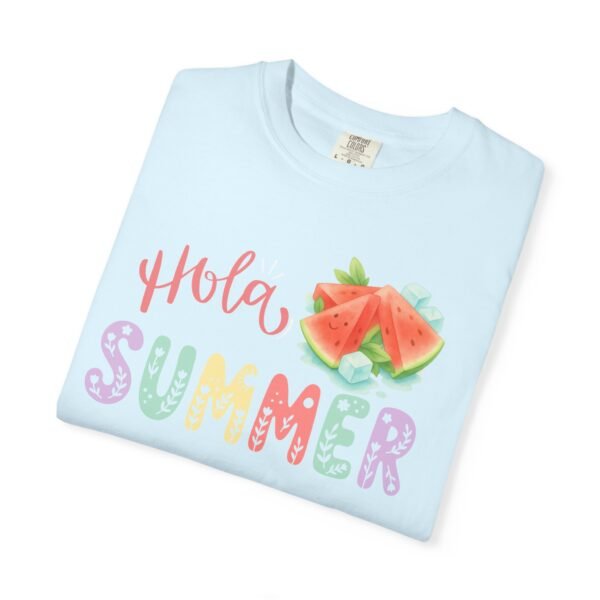 2444792589976059828_2048.jpeg Hola Summer Watermelon Shirt | Cute Summer Graphic Tee | Spanglish Summer Shirt | Beach Vacation Tee | Colorful Summer T-Shirt