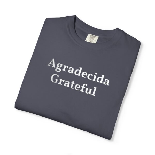 2627267689359934563_2048.jpeg Grateful "Agradecida" Tee — Garment-Dyed Spanish Gratitude T-Shirt