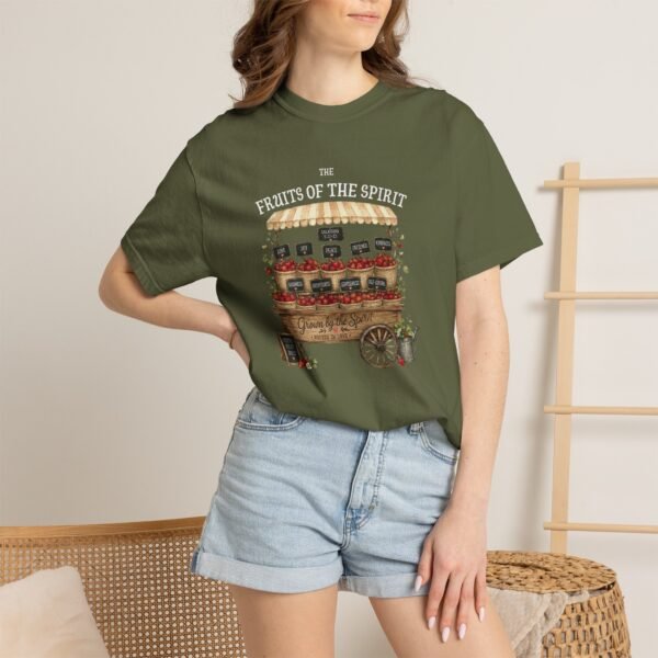 2726352182527313440_2048-1.jpeg The fruit of the spirit Farmer's Market Flower Cart T-Shirt — Rustic Floral Market Stall Tee