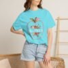 2974203000159026558_2048-1.jpeg Teacher Peach T-Shirt — "Ms. ARNOLD" Personalized Floral Apple Tee