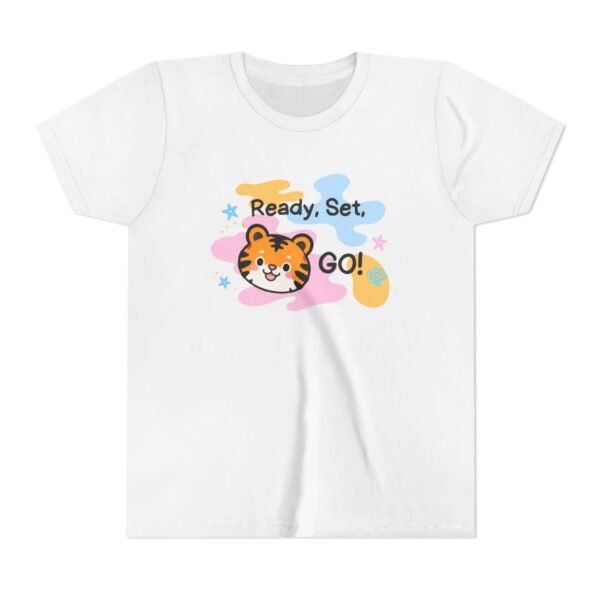 3063676414099047157_2048-2.jpeg Ready, Set, Go! Tiger Kids Tee — Youth Short Sleeve