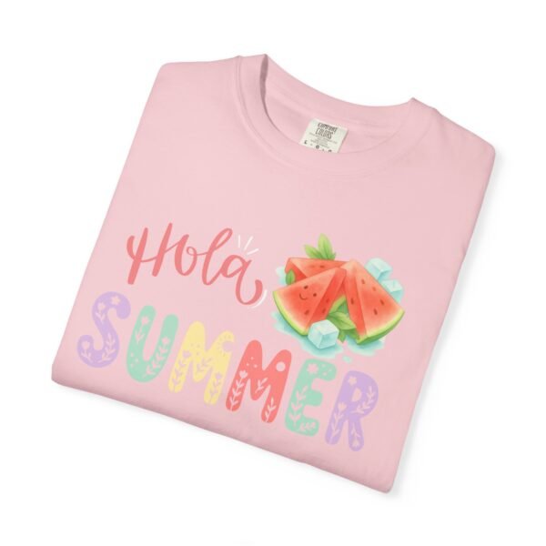 3564167287970313873_2048.jpeg Hola Summer Watermelon Shirt | Cute Summer Graphic Tee | Spanglish Summer Shirt | Beach Vacation Tee | Colorful Summer T-Shirt