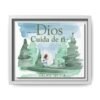 Dios Cuida de Ti Framed Canvas Print — Psalm 121:7-8 Spanish Faith Wall Art