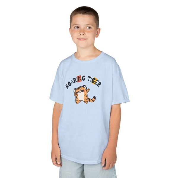 4026664764388155082_2048.jpeg Kids 'Roaring Tiger' Graphic Tee — Cute Cartoon Tiger Shirt for Back to School