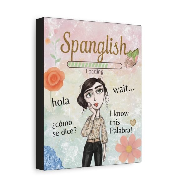 Spanglish Loading... | Funny Bilingual Language Lover Design