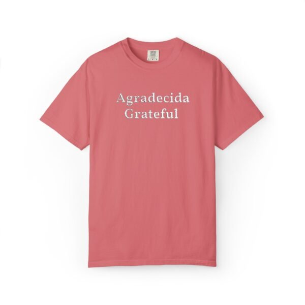 4700320248869202161_2048.jpeg Grateful "Agradecida" Tee — Garment-Dyed Spanish Gratitude T-Shirt
