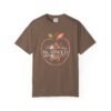 4909957498212143316_2048-1.jpeg Teacher Peach T-Shirt — "Ms. ARNOLD" Personalized Floral Apple Tee