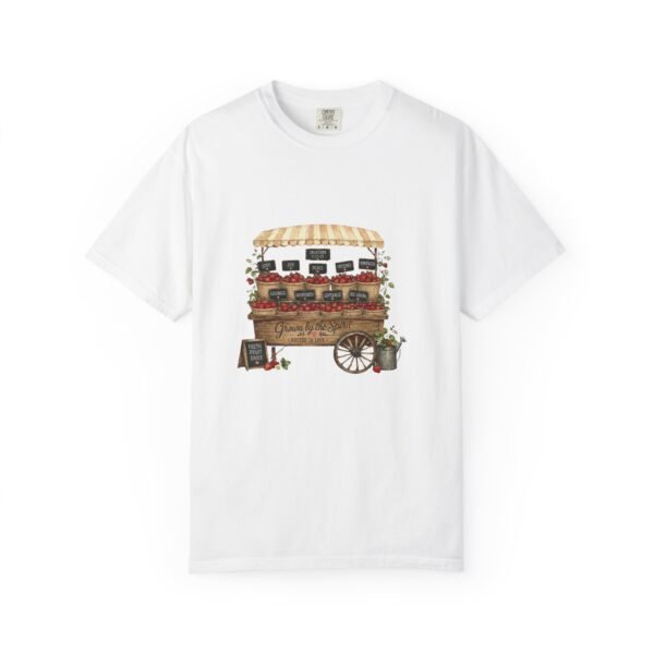 6232307903776031181_2048-1.jpeg The fruit of the spirit Farmer's Market Flower Cart T-Shirt — Rustic Floral Market Stall Tee