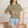 642574984257840386_2048-1.jpeg Teacher Peach T-Shirt — "Ms. ARNOLD" Personalized Floral Apple Tee