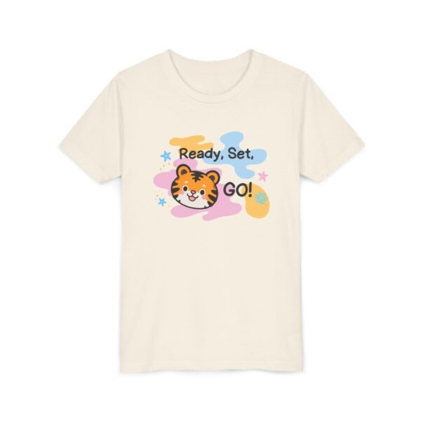 6487402316568173515_2048-2.jpeg Ready, Set, Go! Tiger Kids Tee — Youth Short Sleeve