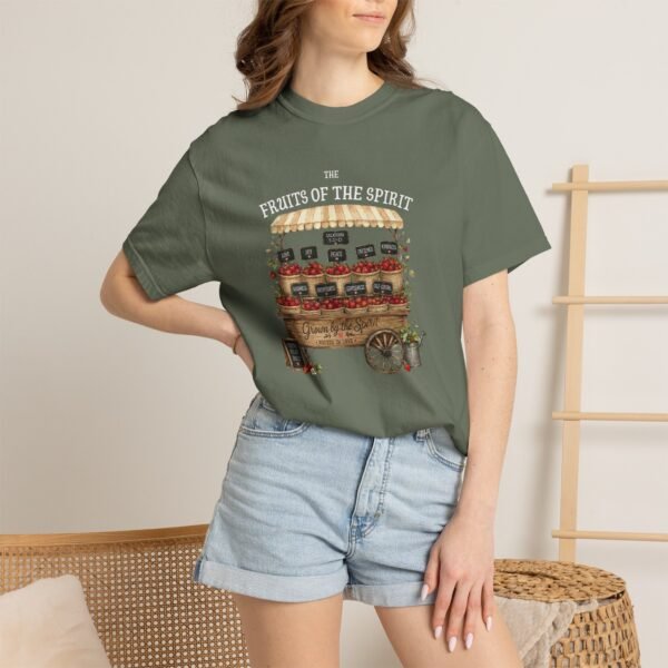 7813281231446542481_2048-1.jpeg The fruit of the spirit Farmer's Market Flower Cart T-Shirt — Rustic Floral Market Stall Tee