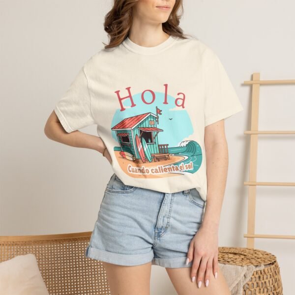 844432451692491083_2048.jpeg Hola Cuando Calienta el Sol Shirt | Spanglish Summer Tee | Beach Vacation Graphic T-Shirt | Coastal Beach Vibes Shirt | Latino Summer Gift