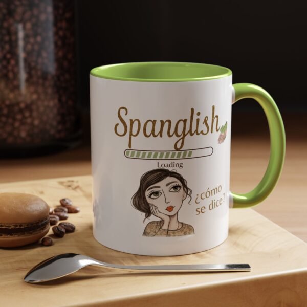 9043817679855202459_2048.jpeg Spanglish Coffee Mug – "¿Cómo se dice?" Accent Ceramic Mug (11/15 oz)