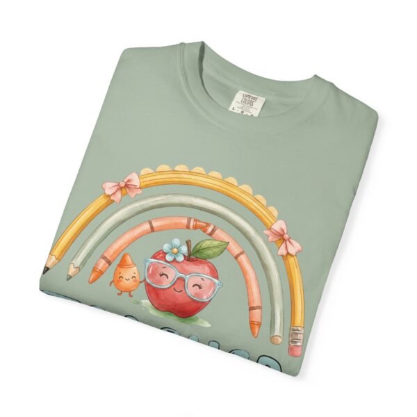 9081993411482978367_2048-2.jpeg Teacher Apple Rainbow T-Shirt — Cute Back-to-School Gift for Educators