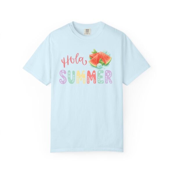 9479324254887213964_2048.jpeg Hola Summer Watermelon Shirt | Cute Summer Graphic Tee | Spanglish Summer Shirt | Beach Vacation Tee | Colorful Summer T-Shirt