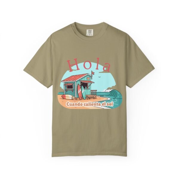 9942640802625304828_2048.jpeg Hola Cuando Calienta el Sol Shirt | Spanglish Summer Tee | Beach Vacation Graphic T-Shirt | Coastal Beach Vibes Shirt | Latino Summer Gift