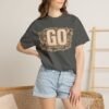 GO Matthew 28:19 Christian T-Shirt | Vintage Faith Shirt | Mission Trip Shirt | Great Commission Tee | Outdoor Christian Graphic Tee | Unisex Gift