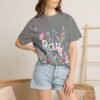16418389273239142172_2048.jpeg Paz Floral T-Shirt – 'Peace Be With You' Garden Graphic Tee