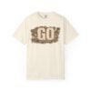 GO Matthew 28:19 Christian T-Shirt | Vintage Faith Shirt | Mission Trip Shirt | Great Commission Tee | Outdoor Christian Graphic Tee | Unisex Gift