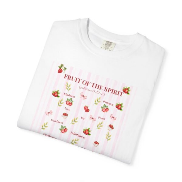 4825811682585568870_2048-1.jpeg Fruit of the Spirit T-Shirt | Christian Scripture Floral Design (Comfort Color)