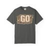 GO Matthew 28:19 Christian T-Shirt | Vintage Faith Shirt | Mission Trip Shirt | Great Commission Tee | Outdoor Christian Graphic Tee | Unisex Gift
