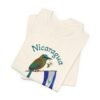 9678180814751200402_2048.jpeg Nicaraguan Motmot Bird Nicaragua Flag T-shirt | Travel Tee, bella canvas