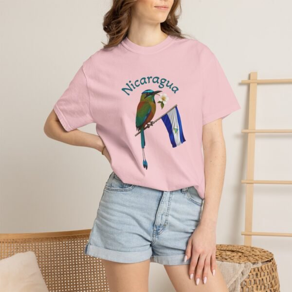 10468564777261898246_2048.jpeg Nicaraguan Motmot Bird Nicaragua Flag T-shirt | Travel Tee, Central America