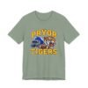 Pryor Tigers Football Tee — Vintage Helmet & Tiger Mascot