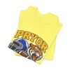 Pryor Tigers Football Tee — Vintage Helmet & Tiger Mascot