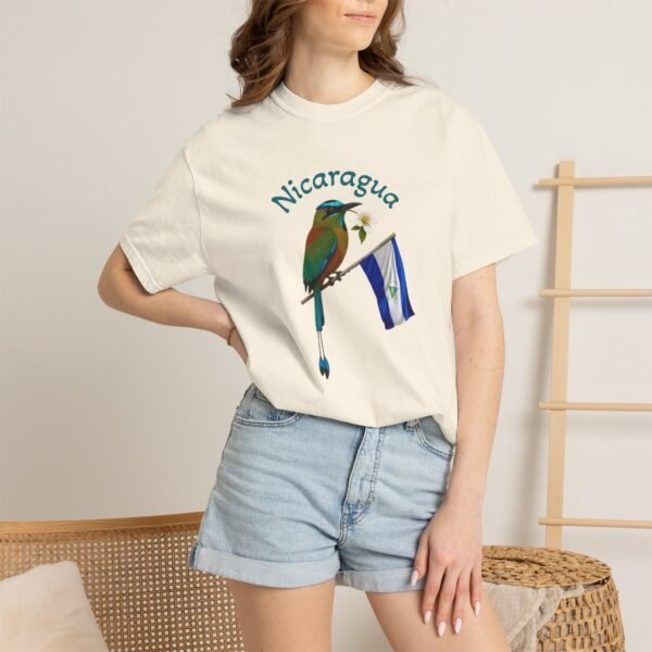 14086028614059353732_2048.jpeg Nicaraguan Motmot Bird Nicaragua Flag T-shirt | Travel Tee, Central America