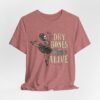 14935874487513788343_2048-1.jpeg Dry Bones Come Alive Tee — Ballerina Skeleton Vintage Graphic T-Shirt