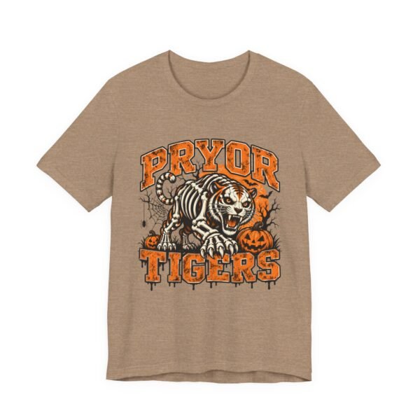 17677278320463329454_2048.jpeg Pryor Tigers Halloween Skeleton Tiger T-Shirt
