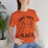 Got Your Back Skeleton T-Shirt — Funny Halloween Skeleton Friends Tee