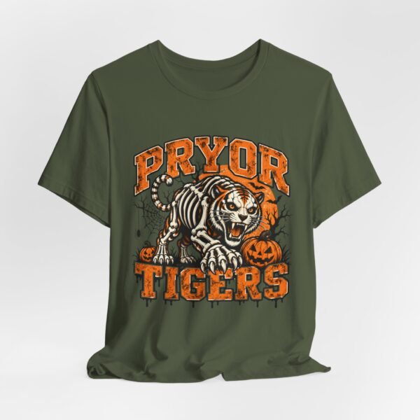 3378825930329857707_2048.jpeg Pryor Tigers Halloween Skeleton Tiger T-Shirt