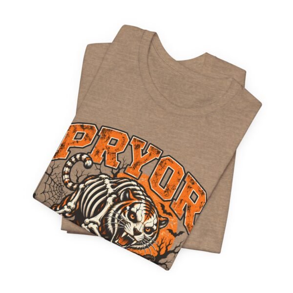 4243869724429554003_2048.jpeg Pryor Tigers Halloween Skeleton Tiger T-Shirt