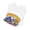 Pryor Tigers Football Tee — Vintage Helmet & Tiger Mascot