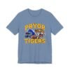 Pryor Tigers Football Tee — Vintage Helmet & Tiger Mascot