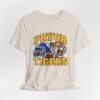 Pryor Tigers Football Tee — Vintage Helmet & Tiger Mascot